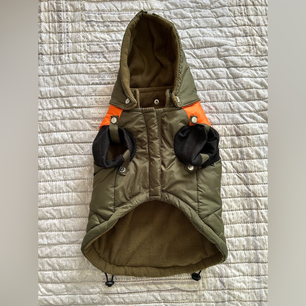 Silver Paw Dog Coat